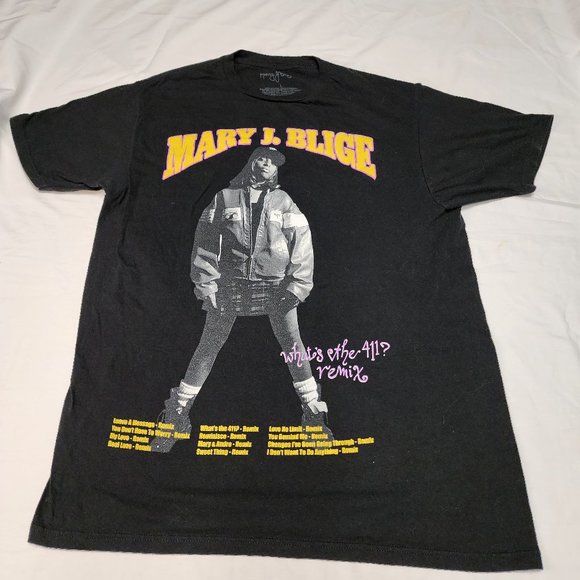 T-Shirt Mary J. Blige Share My World – Tailles S à 5XL – Coton 100% – Unisexe